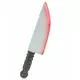 Halloween plastic bloody knife