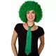 Adult green sequin tie