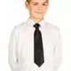 Children's black tie 30 cm
