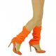 Women's orange leggings
