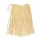 Adult Natural Raffia Long Hawaiian Skirt