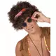 Brun afrohippie-parykk - 130 g