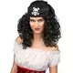 Black pirate wig for women