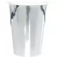 10 25 cl silver metallic cardboard cups