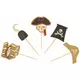 10 double-sided pirate picks 9 cm