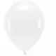 100 hvite pastellfargede latexballonger 26 cm