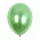 100 metalliske grønne ballonger 29 cm