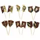 12 Double-sided knight peaks 7-8 cm