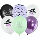 6 Halloween-hekse lateksballonger 30 cm