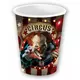 6 Halloween-klovnepapirkopper 240 ml