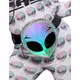 Holographic Alien Head Fanny Pack