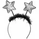 Adult silver star headband