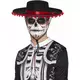 Sombrero Dia de los Muertos voksen