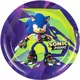 8 store Sonic Prime-tallerkener 23 cm