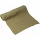 Kakifarget bordløper i bomullsgass 30 cm x 3 m