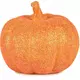 12,5 cm oransje glittergresskar