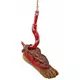 Hanging decoration hook bloody foot 60 x 20 cm