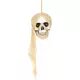 Pirate skull light decoration to hang 53 cm