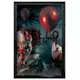 Bloody killer window decoration 80 x 120 cm