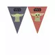 Mandalorianeren Baby Yoda Pappveske 2,3 m