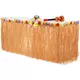 Hawaii table skirt beige 2.74 m x 71 cm