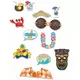 Hawaiian photobooth kit 12 accessories