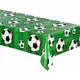 Football plastic tablecloth 120 x 180 cm