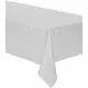White damask paper roll tablecloth 6 m
