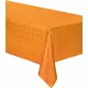 Oransje damaskpapirduk 6 m