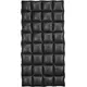 Svart ballonggardin 55 x 110 cm