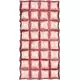 Ballonggardin i roségull 55 x 110 cm