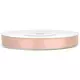 Light peach satin ribbon 0.6 cm x 25 m