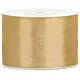 Gold ochre satin ribbon 5 cm x 25 m