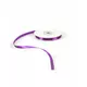 Purple satin ribbon 0.6 cm x 25 m