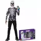 Fortnite Skull Trooper Classic Box Set for Teens, Size: 9-10 years (134 to 140 cm)