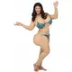 Adult beach bimbo costume, Size: Medium