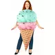 Adult ice cream cone costume