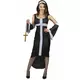 Sexy nun costume with white cross for women, Size: Small