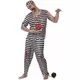 Scary Zombie Prisoner Costume for Men, Size: Large