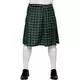 Men's green Scottish kilt