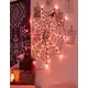 1m LED light spider web