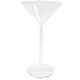 Plast maxi martini glassvase med fot, 46 cm