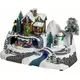 Luminous Christmas village house 23 x 15 x 16 cm