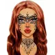 Black Wolf Adhesive Face Jewels