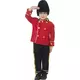 English Guard costume for children, Size: 4-6 years (115/128 cm)