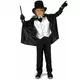 Silver Magician Costume for Boys, Size: 5-6 years (S)