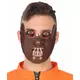 Halvmaske for voksne med kannibaler