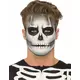 Skjelett-sminkesett som lyser i mørket for voksne, Halloween