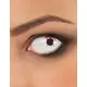 Fancy contact lenses injured eye white background 3 months adult Halloween