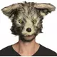 Adult plush werewolf mask
